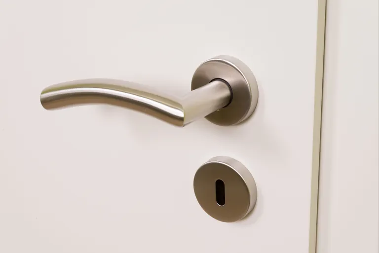 HORI Türgriff Edelstahl matt Rebon 1