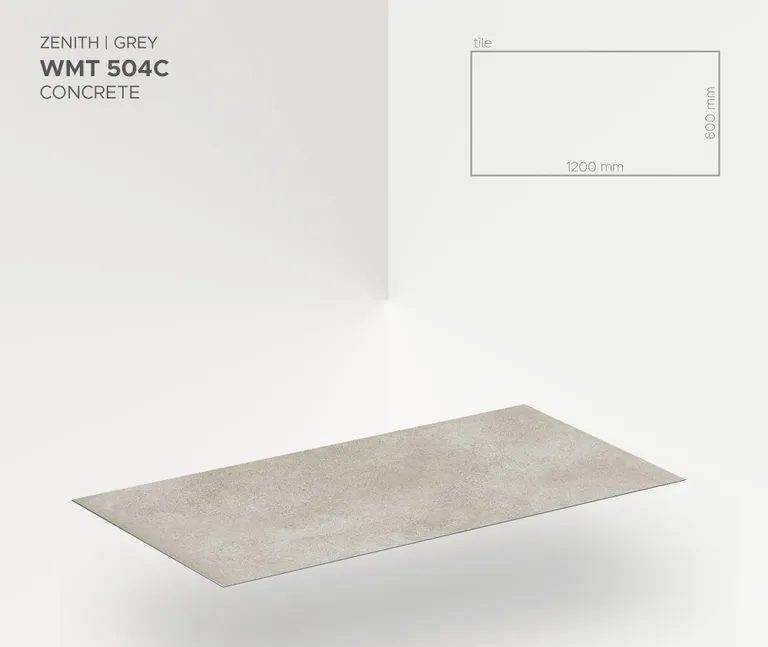 MODEE Wandverkleidung 1200 x 600 x 4 mm Fliese Stone Essence Zenith Grey mit Naturstruktur 2
