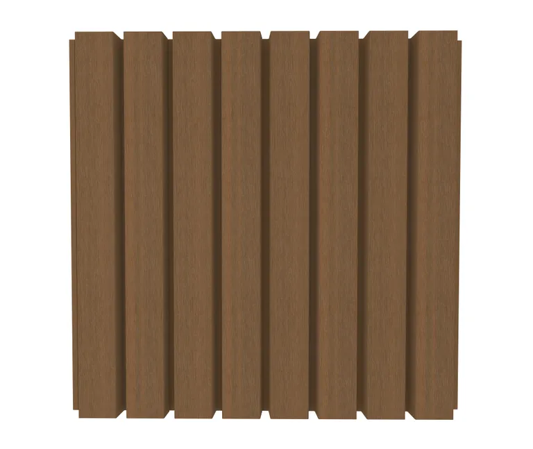 HORI WPC Fassadenprofil Rhombus Premium Medium 33 x 181 mm naturbraun 1