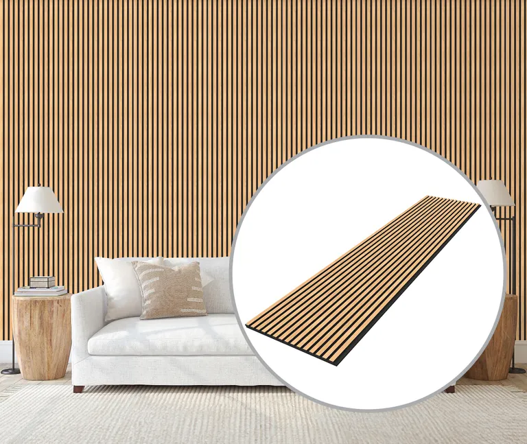 HORI WALL Akustik LongLine Dekor Wandpaneele Oak 0