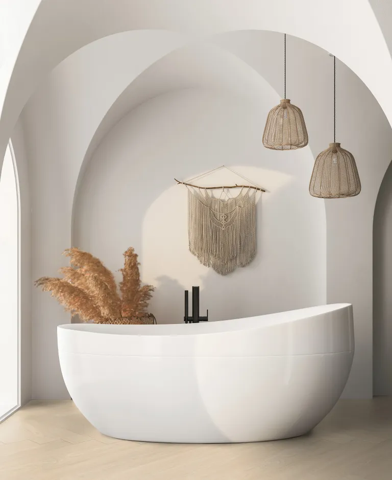 Gerflor Klick-Vinylboden Virtuo 55 Rigid Acoustic Blomma Cream Fischgrät 4