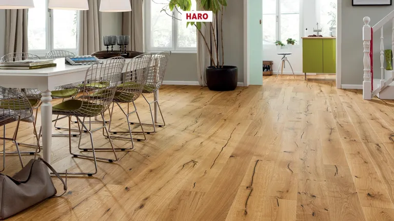 HARO Parkett 4000 Eiche Alabama strukturiert Landhausdiele natur-geölt 3