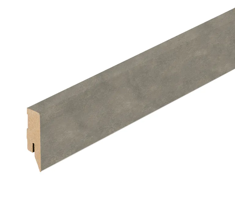 HORI MDF-Kern Sockelleiste Grundierfolie Topline Superficie Luna 0