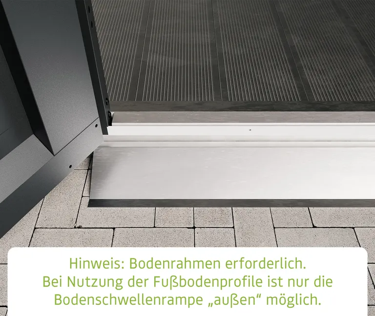 HORI Bodenrampe für Gerätehaus 2
