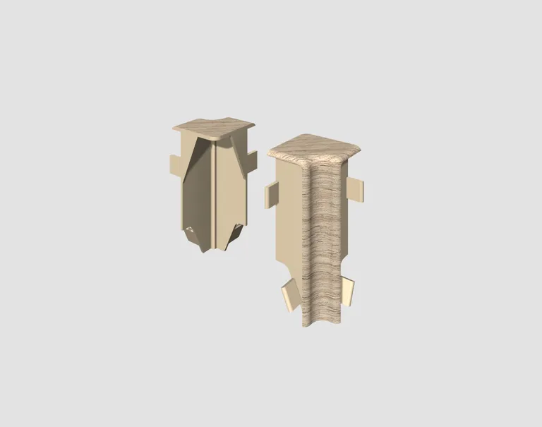 EGGER Innenecke Cubical Eiche hellgrau 6 cm 0