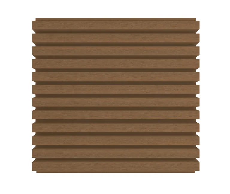 HORI WPC Fassadenprofil Rhombus Premium Small 33 x 215 mm naturbraun 2