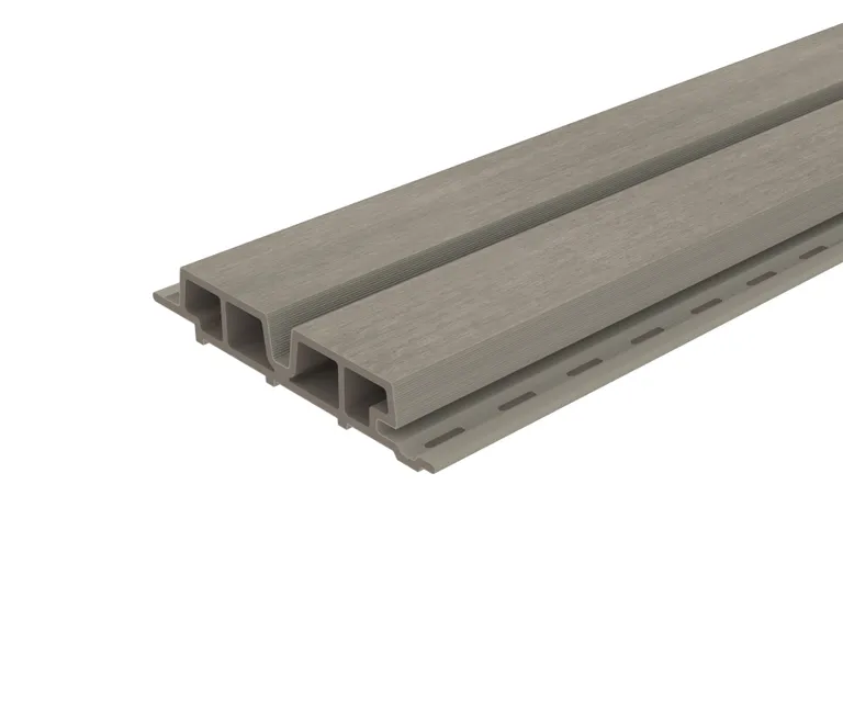 HORI WPC Fassadenprofil Rhombus Premium Medium 33 x 181 mm beige-grau 0