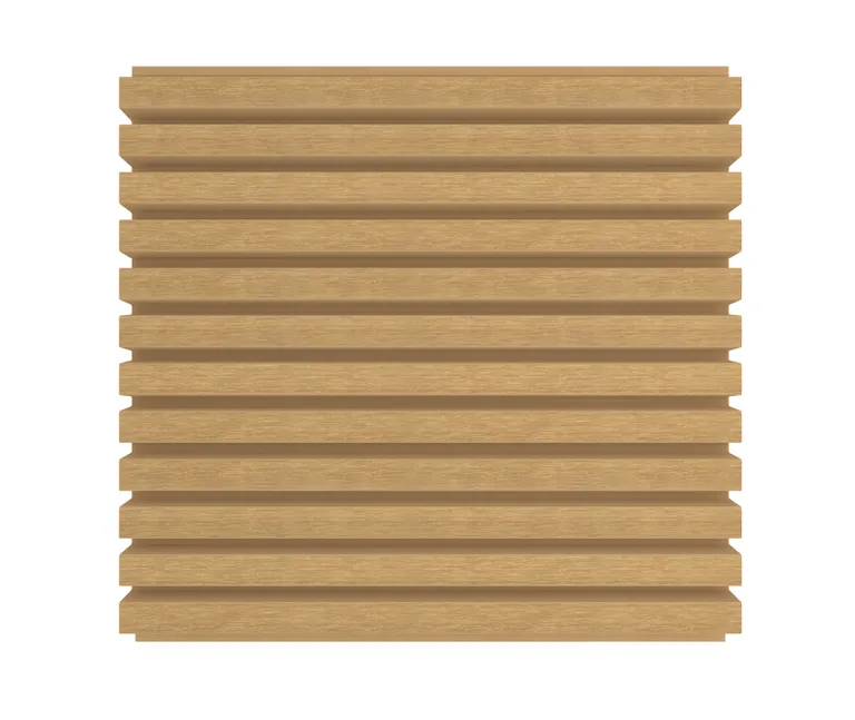 HORI WPC Fassadenprofil Rhombus Premium Small 33 x 215 mm hellbraun 2