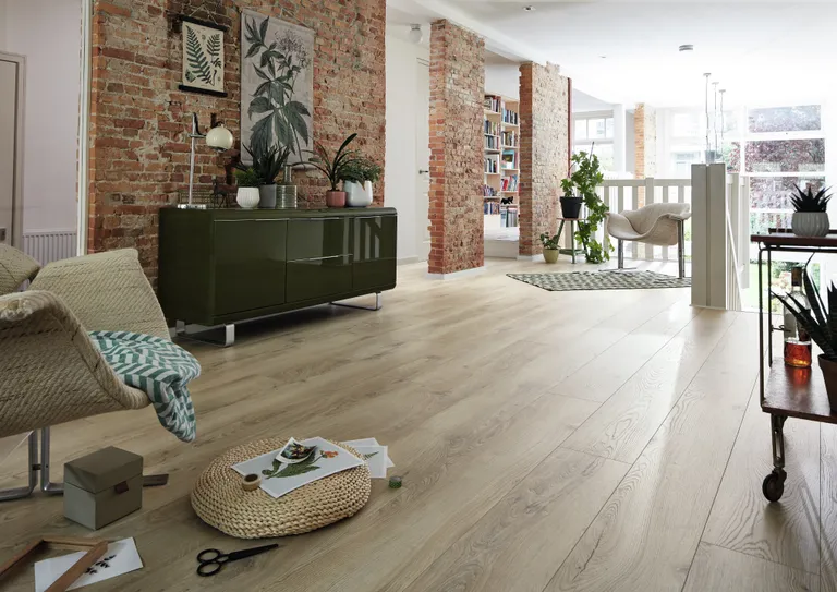 MEISTER PVC-freier Designboden MeisterDesign. next DL 500 S Schlosseiche pure Landhausdiele 5G Dry® 3