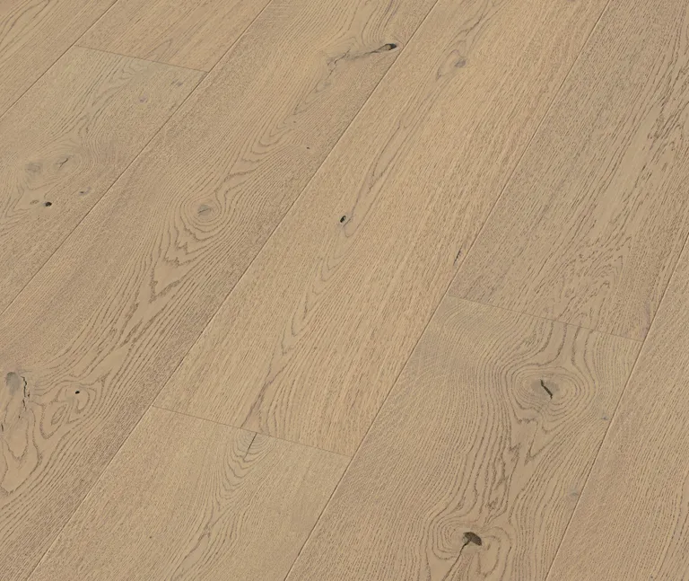 MEISTER Lindura Holzboden HD 400 Eiche authentic sandgrau 20226 gebürstet ultramattlackiert Landhausdiele 0
