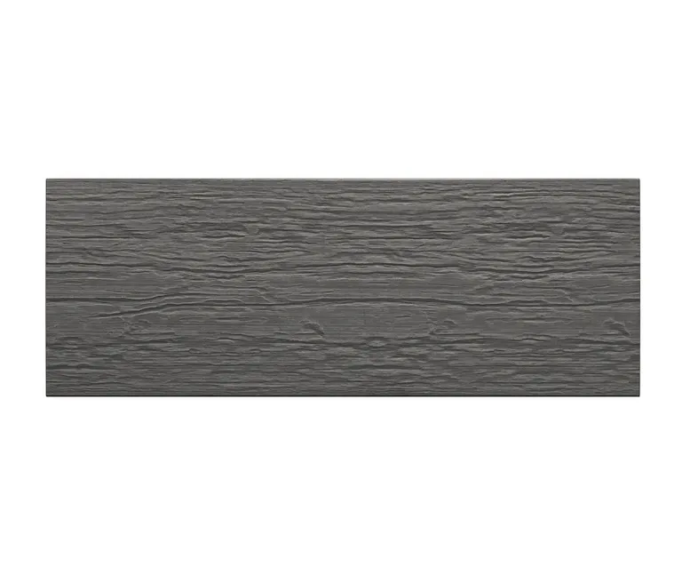HORI Terrassendielen WPC Maui-Style XXL Massiv grau tiefe Holzstruktur + geriffelt 17 x 220 mm 4