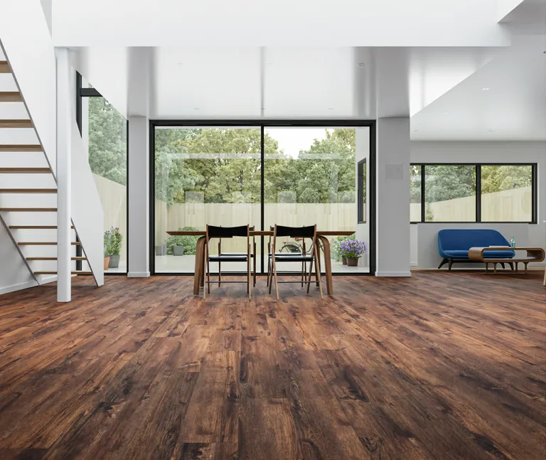 HORI Klick-Hartvinylboden Rigid SPC Eiche rustikal geräuchert Rockhampton Landhausdiele Holzstruktur 4