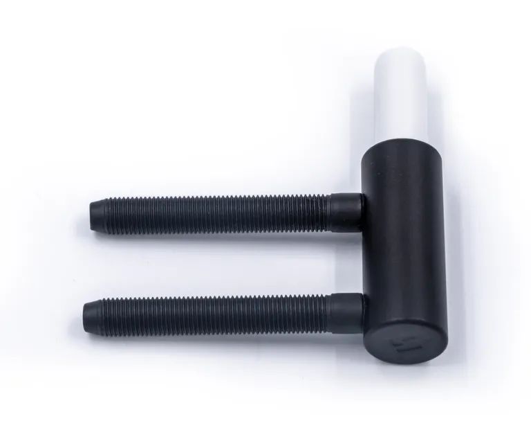 HORI Set Türbänder schwarz 2-tlg. für Holztüren & Holzzargen 1