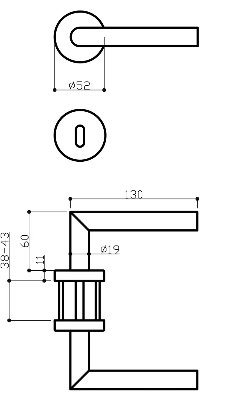 HORI Zimmertür Estella 2 Weißlack RAL9010 mit Lichtausschnitt Röhrenspan Rundkante Komplettset 12
