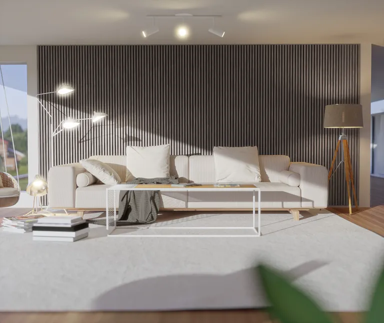 HORI WALL Wandpaneele Eiche silber, 60 cm Breite 5