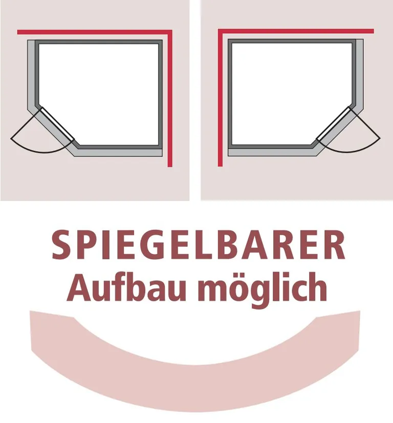 Karibu System-Sauna Komplettset Magne Eckeinstieg 68 mm 7