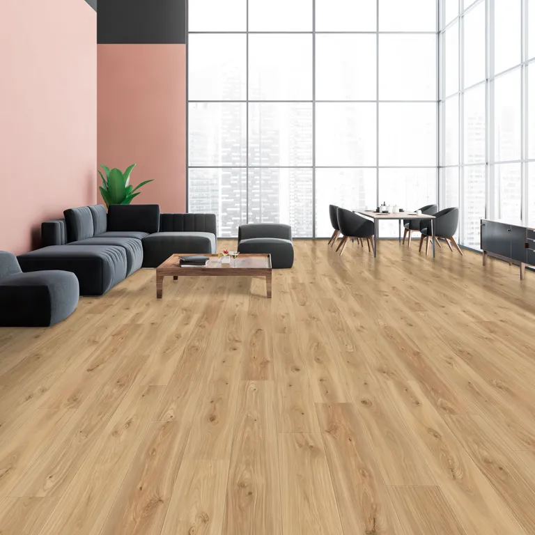 HORI Klick-Hartvinylboden Rigid SPC Eiche natur Hobart Landhausdiele Holzstruktur 0