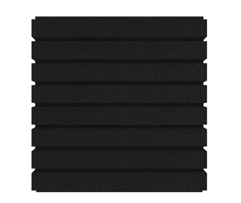 HORI WPC Fassadenprofil Rhombus Premium Medium 33 x 181 mm anthrazit-schwarz 2