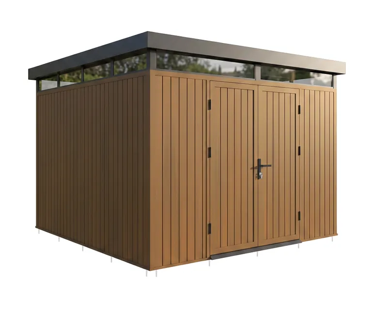 HORI Gartenhaus mit Flachdach 300 x 300 cm 13