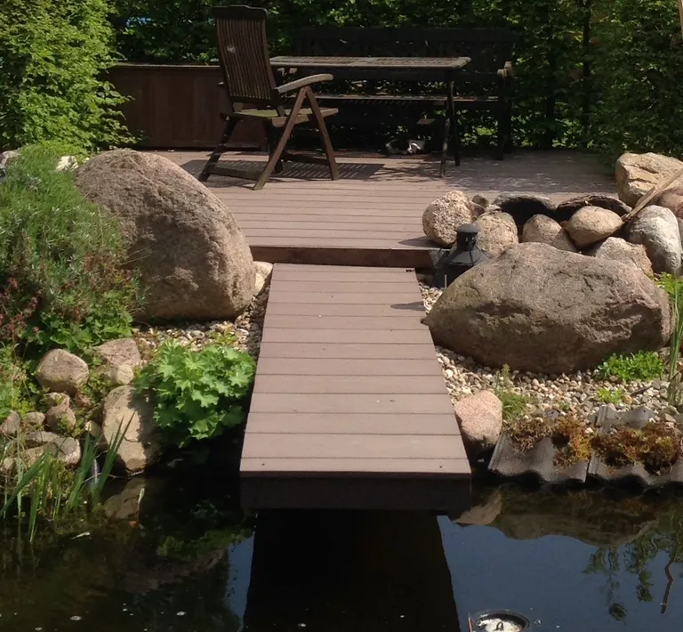 megawood Terrassendielen WPC Jumbo Premium Plus massiv lavabraun 21x242mm 9