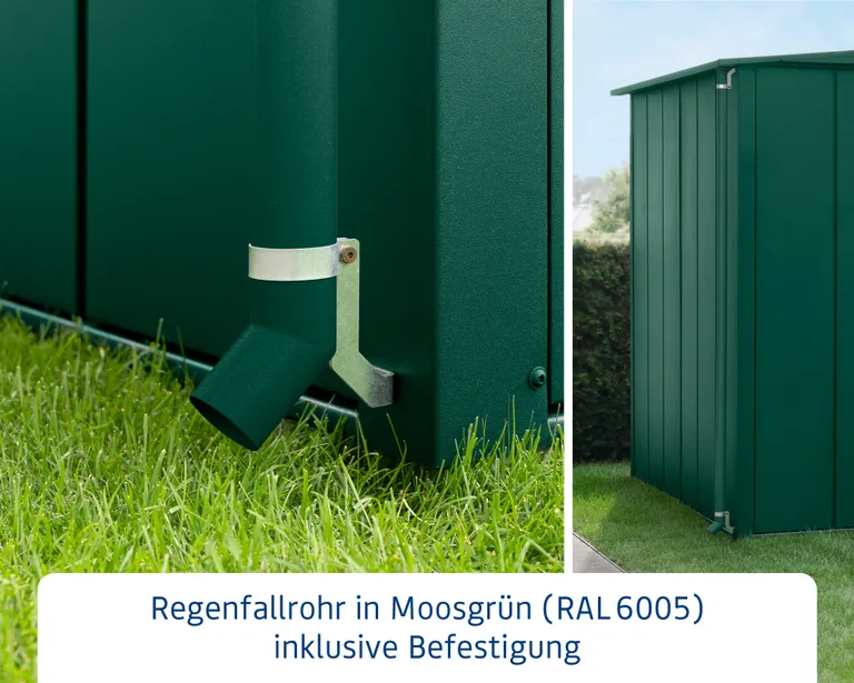 EcoStar Zubehör Set Regenfallrohr 1