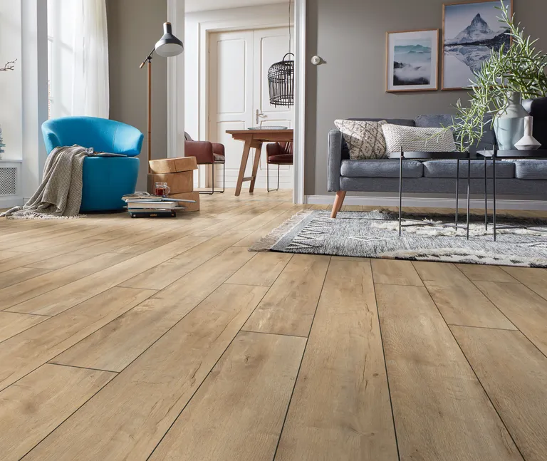 KRONOTEX Laminat Exquisit D4982 Oriental Oak Beige Landhausdiele 3