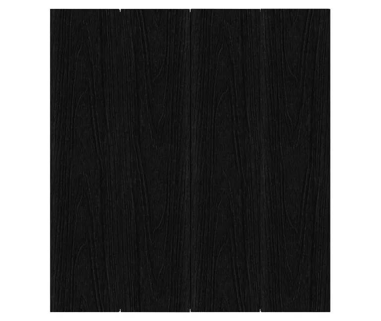 NewTechWood Terrassendielen WPC Hohlkammer Deluxe Ebony Holzstruktur gebürstet / glatt gebürstet Co-Extrudiert 22,5 x 138 mm 3