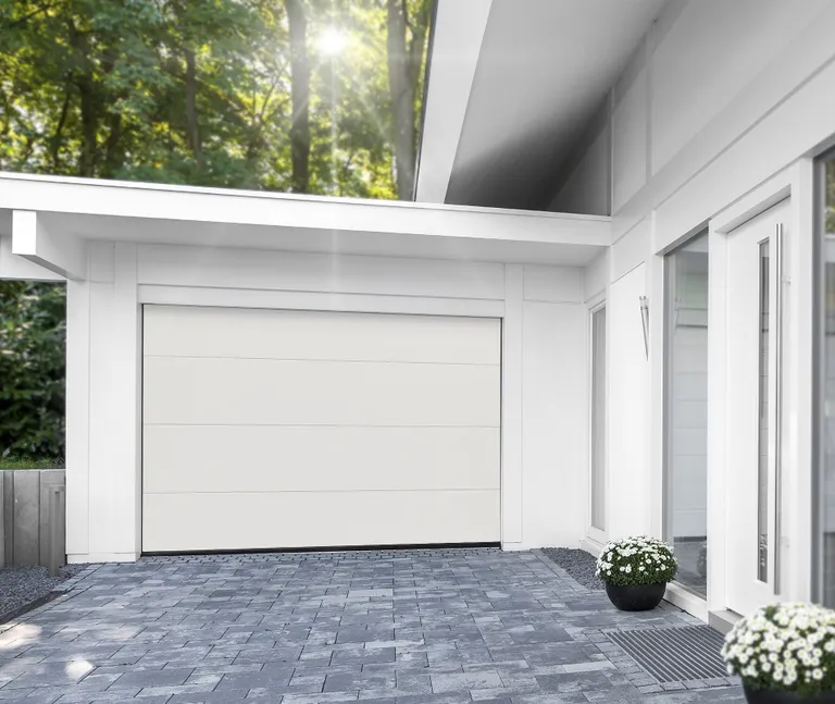 HORI Garagentor PRO L-Sicke glatt Sektionaltor Komplettset 11