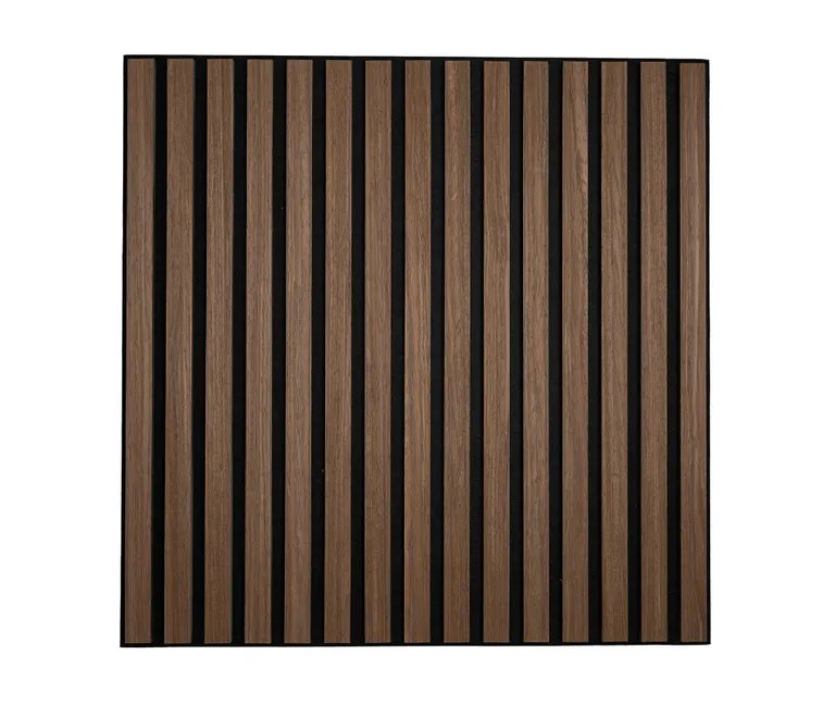 HORI WALL Akustik Dekor Wandpaneele Walnut quadratisch 3