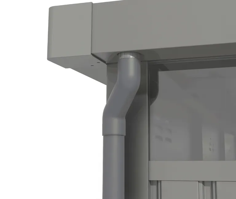 HORI Regenfallrohr für alle Kubix-Modelle 1