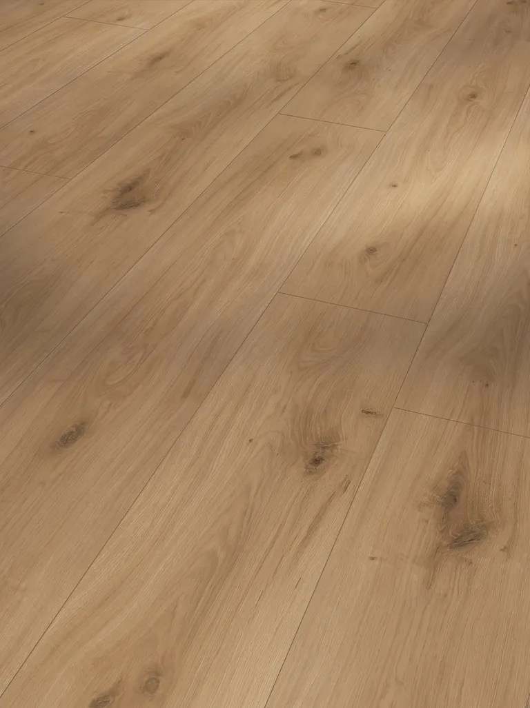 PARADOR Laminat Basic 600 Eiche horizont natur seidenmatte struktur Landhausdiele 1