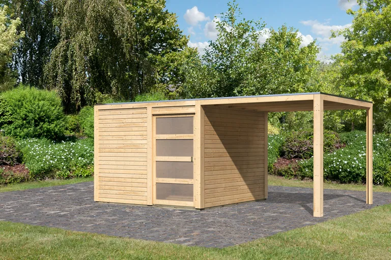 Karibu Gartenhaus Qubic 2