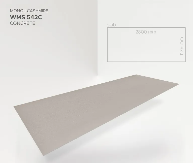 MODEE Wandverkleidung 2800 x 1175 x 4 mm Platte Pure Structure Mono Cashmire mit Naturstruktur 2