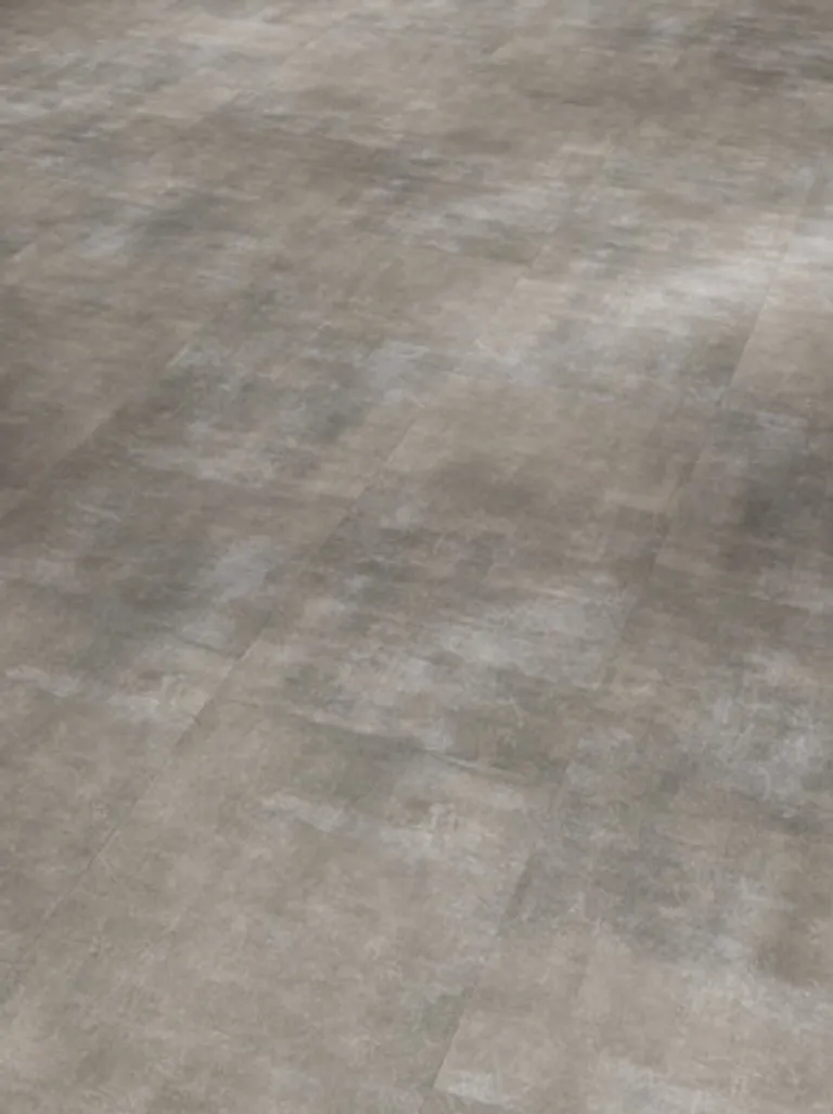 PARADOR Klick-Vinylboden massiv Basic 4.3 Mineral Grey Mineralstruktur Fliesenoptik 2