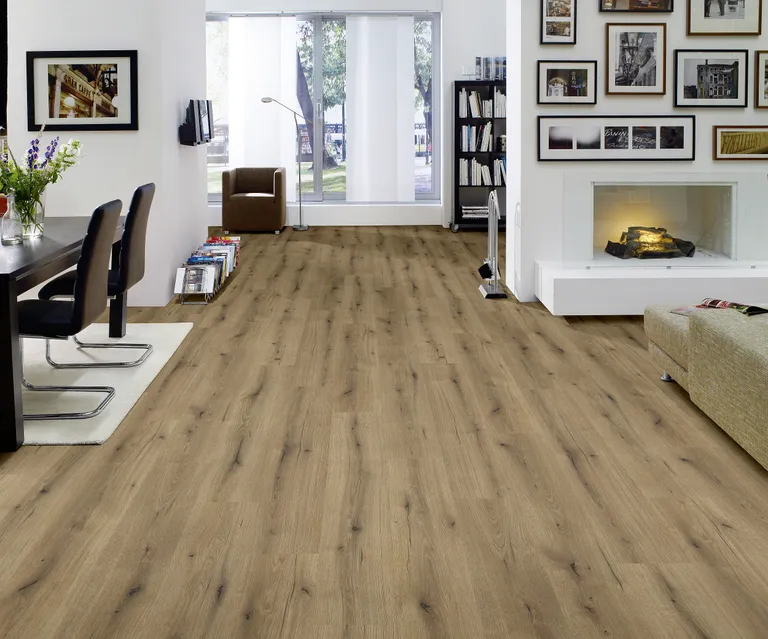 DOMIZIL PVC freier Klick-Designboden Aqua Eiche Sauvage geräuchert Landhausdiele 3