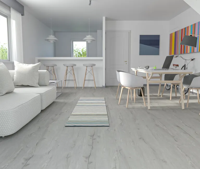 HORI Klick-Hartvinylboden Rigid SPC Eiche Windsor Castle Landhausdiele synchron Holzstruktur 8