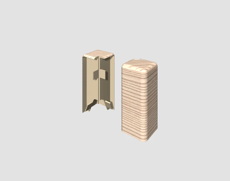 EGGER Außenecke Cubical Esche beige 6 cm 0