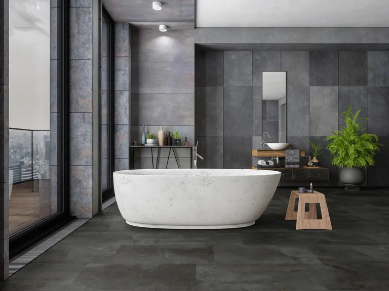 Gerflor Klick-Vinylboden Senso Clic 40 Shale Black Fliese 4