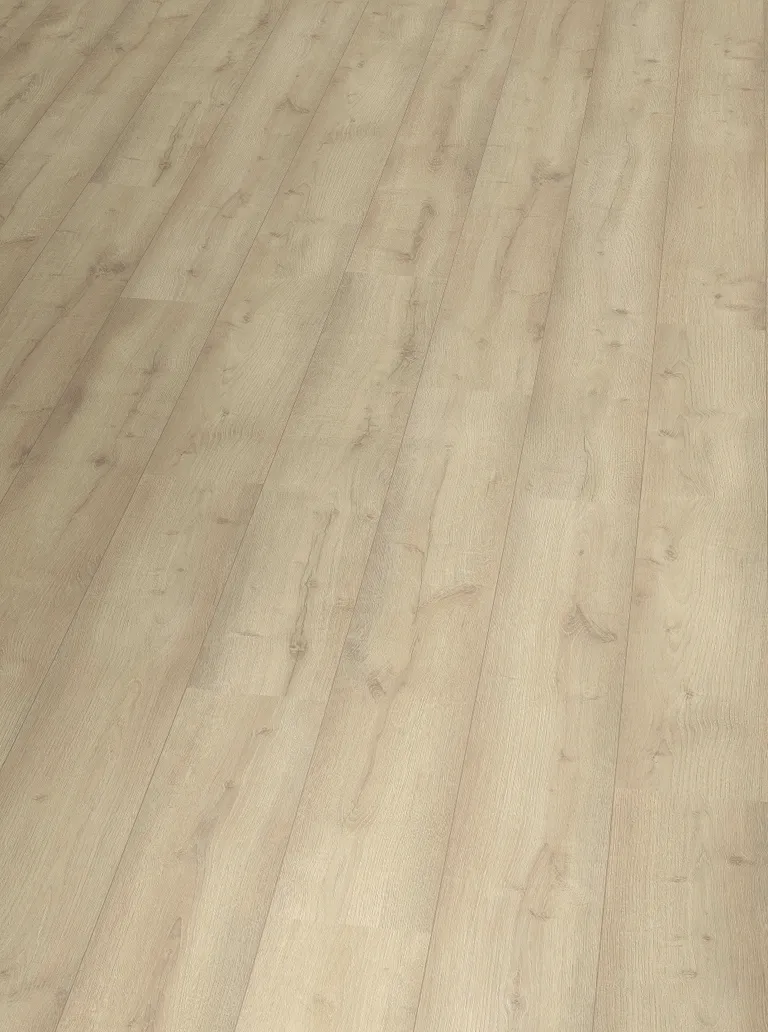 DOMIZIL PVC freier Klick-Designboden Aqua Eiche rustik sandbeige Landhausdiele 1