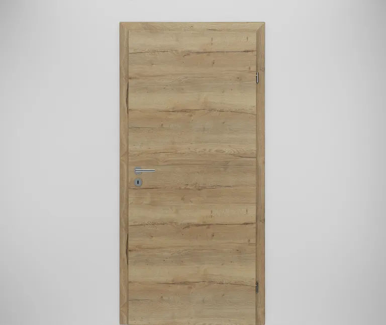 HORI Zimmertür CPL Eiche Modern quer Vollspan Designkante 0