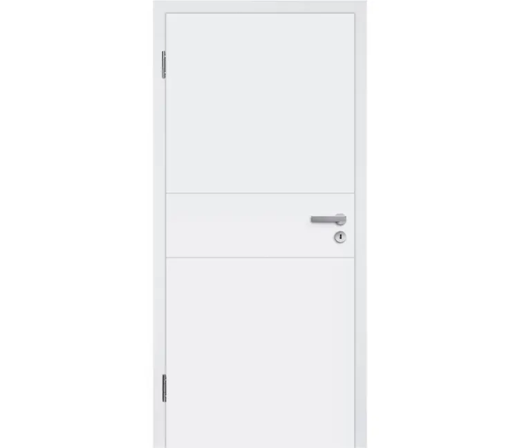 HORI Schallschutz Wohnungseingangstür Vigo Signalweiß RAL9003 SK2 Designkante Vollspan 0