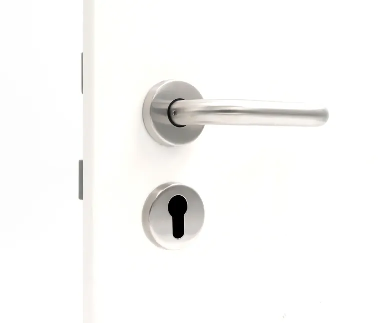 HORI Zimmertür Komplettset Estella 2 Weißlack RAL9010 Röhrenspan Rundkante 12