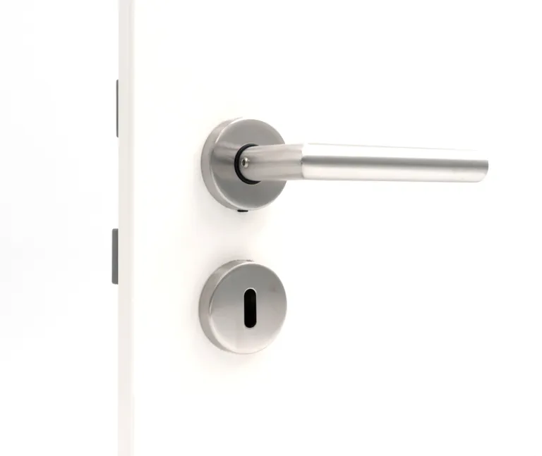 PRÜM Zimmertür Komplettset Classic CK1 Weißlack Röhrenspanplatten Karnieskante 8