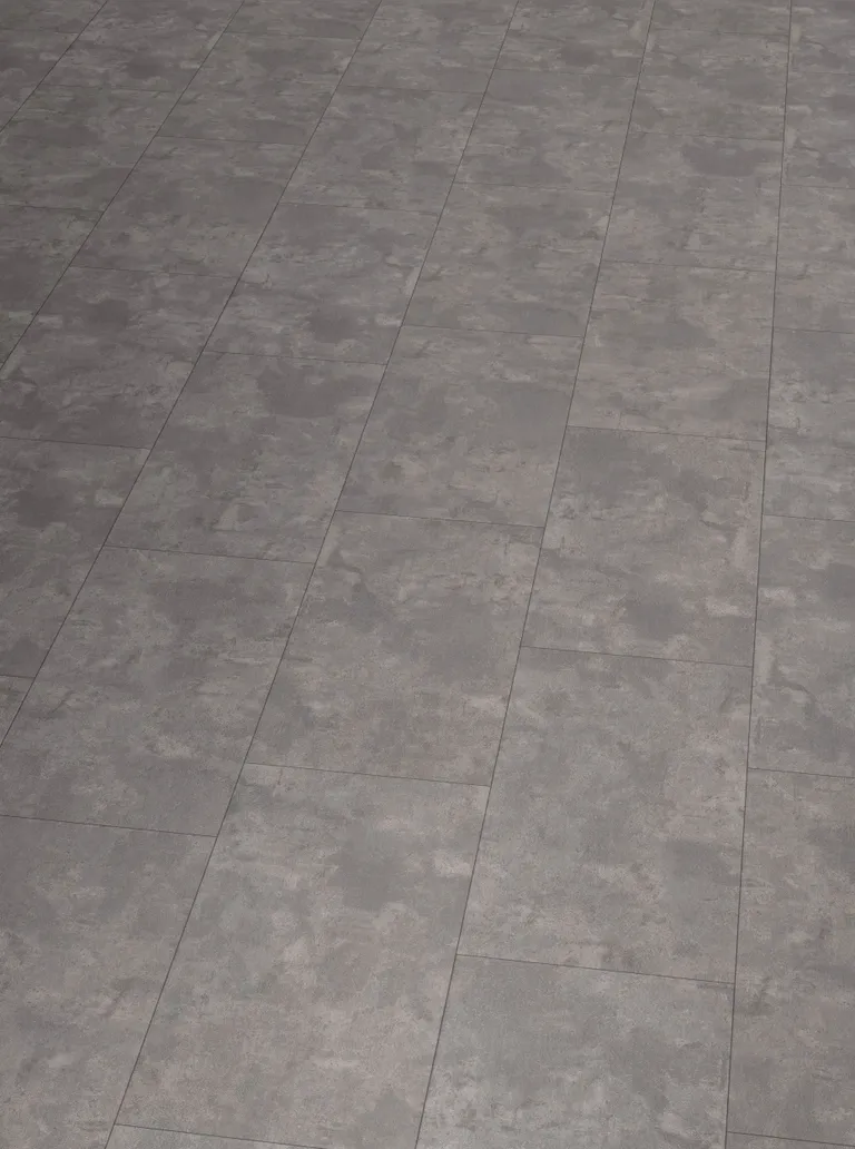 HORI Klick-Hartvinylboden Rigid SPC Steinfliese Bielefeld Beton hell light Fliese 3
