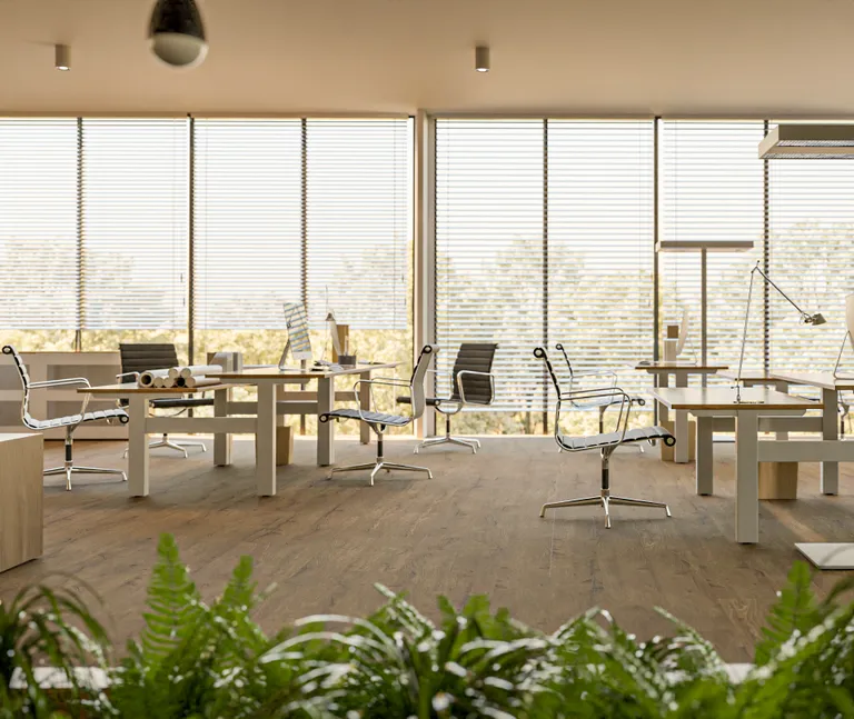 HORI Klick-Hartvinylboden Rigid SPC Eiche Bamoral Castle Landhausdiele synchron Holzstruktur 4