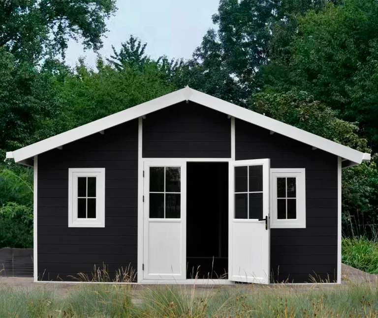 HORI WPC Gartenhaus Modern Line mit Satteldach 1