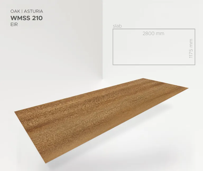 MODEE Wandverkleidung 2800 x 1175 x 4 mm Platte True Wood Asturia mit Naturstruktur 3