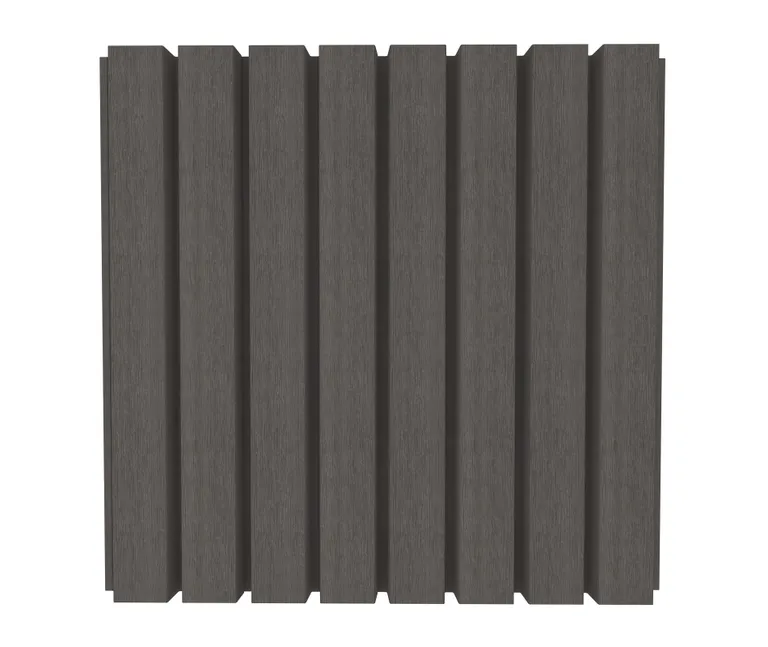 HORI WPC Fassadenprofil Rhombus Premium Medium 33 x 181 mm grau 1