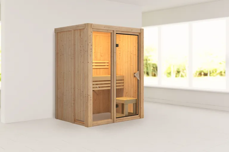Karibu System-Sauna Avari Fronteinstieg 68 mm 2