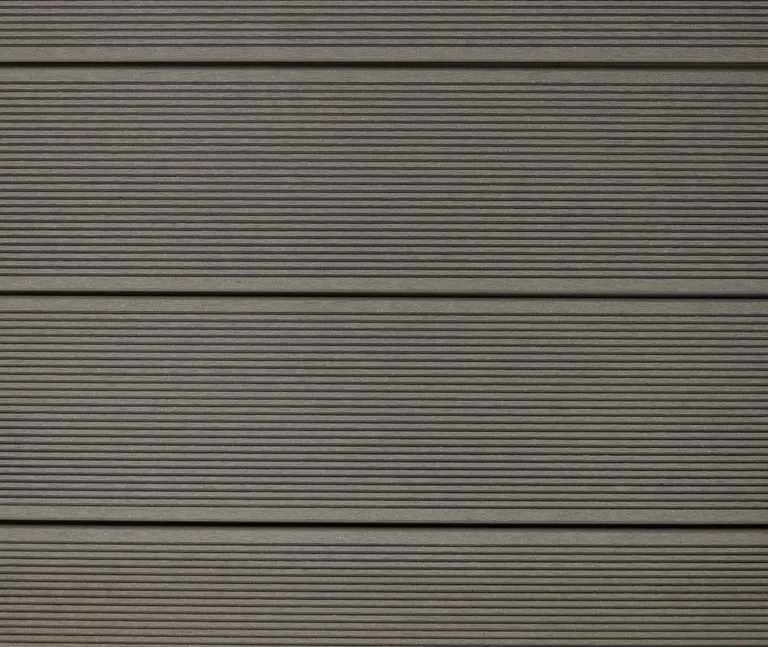 HORI Terrassendielen Komplettset WPC/BPC Vollprofil massiv grau 6